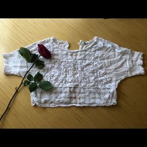 Kimchi Blue - blouse (lace) - crop top (if tall)